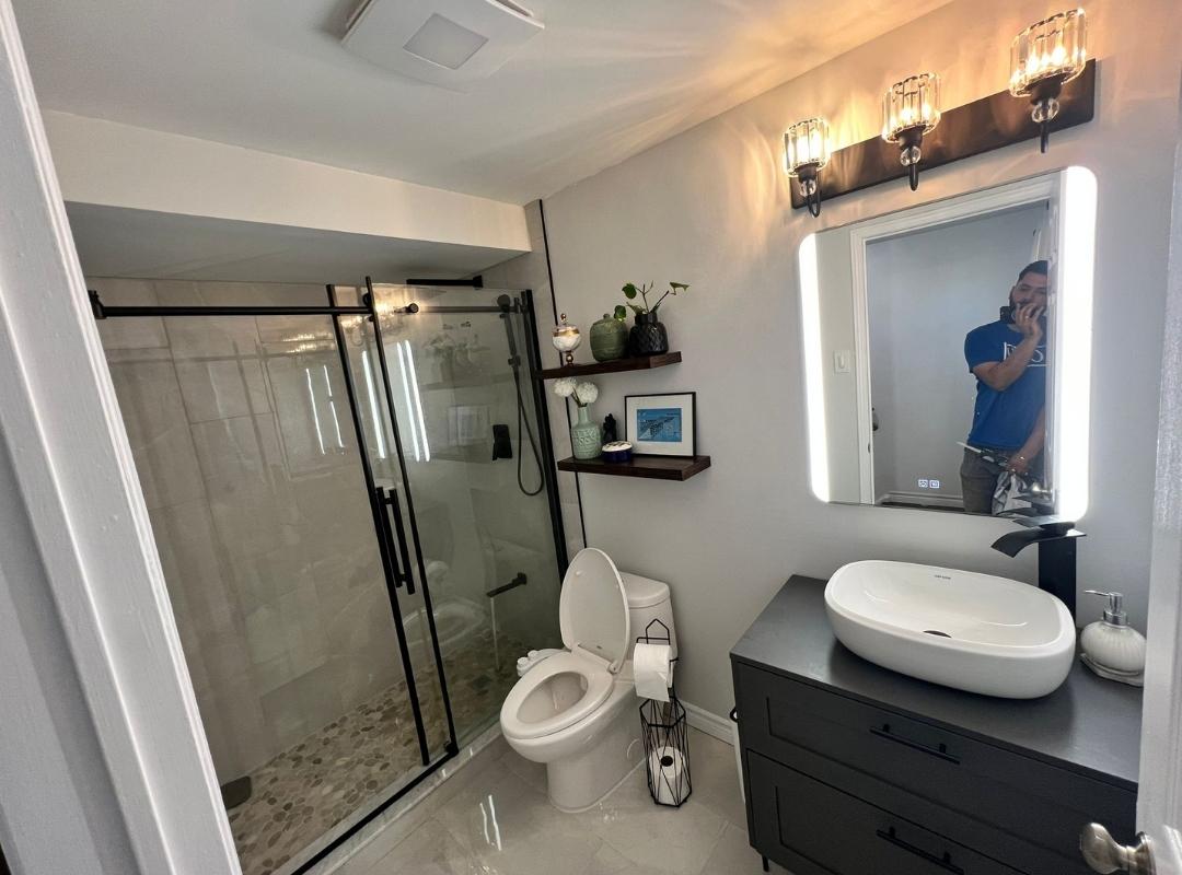 Bathroom renovation